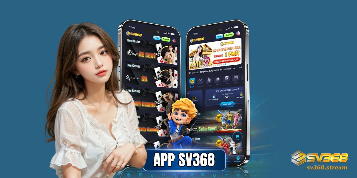 Hướng dẫn tải APP SV368